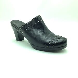 Johnston and Murphy Leather Platform Slide on Size: 8